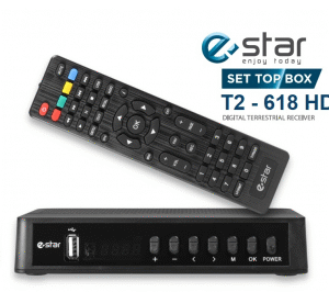 TV priedelis STB eSTAR T2 618 HD Black